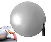 Physioworx Exercise & Balance Ball (with Pump) 250kg - 45cm - Kids and Under 5ft6 - Sensory Use and Balance Chair