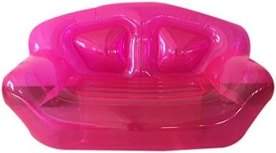 Inflable Pink Double Person Sofa