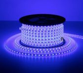 Mufasa LED Rope Light Indoor Outdoor Strip Home Decoration Lights, Diwali Festival Lights False Ceiling, Balcony 220V AC (Non Adhesive Back) (Blue, 15 Meter)