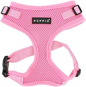 Puppia PAJA-AC617-PK-S Ritefit Dog Harness, Pink Small