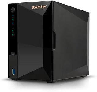 Asustor Drivestor 2 Pro Gen2 AS3302T v2, 2 Bay NAS Storage, 1.7GHz Quad-Core, 2.5GbE Port, 2GB RAM DDR4, Network Attached Storage Device for Home Personal Cloud Storage (Diskless)