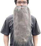 False Beards,Realistic Men's Costume Party Fake Beard | Funny Party Supplies for Halloween Party, Role Play, Stage Performance, Masquerade, Christmas Yongbao