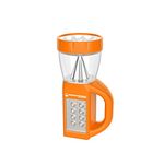 Wakeman LED Lantern Flashlight Combo - Portable 3-in-1 Lightweight Lamp with Side Panel Light for Camping, Hiking & Emergencies Outdoors (Orange)