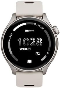 Cubitt Aura Smartwatch/Fitness Tracker with 1.43" Touch AMOLED Screen, Bluetooth Calling, 60+ Sports, Blood Oxygen, Heart Rate, Stress/Sleep Monitor, Waterproof, Step Counter, Compass Support