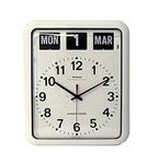 NRS Healthcare Large Analogue Calendar Wall Clock