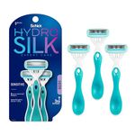 HYDRO SILK Schick Hydro Silk Womens Disposable Razor, Pack of 3 Disposable Razors