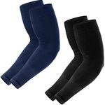 Arm Sleeves for Men Women Youth, UV Sun Protection, Tattoo Cover Up, Cooling, Compression Sports Sleeve - 2 & 4 Pairs