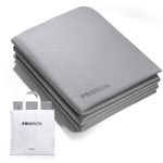 PROIRON Travel Yoga Mat TPE Foldable 6mm Thick Non Slip Folding Exercise Mat Yoga Matt for Women Gym Home, Pilates, Workout, Fitness, Stretching, Gymnastics, Lightweight Small Portable Excercise Mat