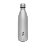 Jaypee Plus Alpha Stainless Steel 24 Hours Hot and Cold Water Bottle for School, Office, Home, Gym Leakproof, Rust Free Steel Bottle -1000 ml Flask Metallic