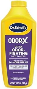 Dr. Scholl's Odor-Fighting X Foot Powder, Yellow, 6.25 Ounce (Pack of 3)