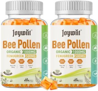 Joywiit Bee Pollen 1000mg Sugar Free Gummies for Women 120 Counts