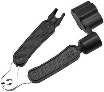 Enrollador de Cuerdas para Guitarra Manivela para Ajustar las Cuerdas, Cortadora de Cuerda, Extractor de Pines, 3 en 1 Multifuncional Herramienta de Reparación de Guitarra