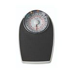 Blue Canyon Doctor Style Bathroom Scales| Measure Body, Luggage Weight| Maintain Fitness| kg/lb Unit Readings| 130kg Max Capacity| High-Precision Mechanics| Accurate Bathroom Scale (Black)