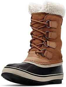 Sorel Women's Winter Carnival Waterproof Boots, Brown Camel Brown, 9 US