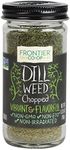 Frontier Culinary Spices Dill Weed Cut and Sifted, 0.35-Ounce Bottle