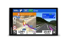 Garmin Camper 780 Advanced Camper Sat Nav With 6.95 Inch Touch Display, Traffic And Voice-Activated Navigation, Black