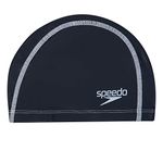 Speedo Junior Pace Swimming Cap | Kids Swim | Dry Hair, Navy, One Size