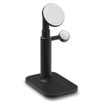 ZAGG mophie 3-in-1 Wireless Fast Charger Extendable Stand with MagSafe [15W] for iPhone [12/13/14 Series], AirPod [2nd-3rd gen wireless/Pro-1st-2nd gen], Apple Watch [Ultra/Series 1 to 8/1st gen/SE]