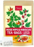 TeeLux Hibiscus Rosehip Tea Bags 60