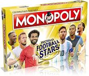 Winning Moves World Football Stars Gold Monopoly Board Game