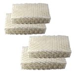 HQRP 4-Pack Humidifier Wick Filter Compatible with Relion WF813 fits Relion RCM832 RCM-832 RCM-832N, Equate EQ-2119-UL EQWF813 Humidifiers