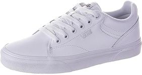 Vans Women's Seldan Sneaker, (Tumble) White/White, 7 UK