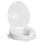 AquaSense Raised Toilet Seat with L