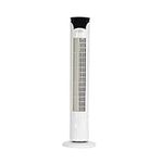 LIVIVO 32" Tower Fan with Timer Ultra Slim and Quiet and Powerful Free Standing 45W Electric Fan with 3 Speed Settings and 90 Degree Oscillation Function (White)