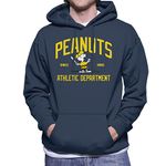 All+Every Peanuts Athletic Department Charlie Brown Men's Hooded Sweatshirt