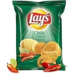 Lay's Chile Limon Potato Chips, 25 grams, Lemon