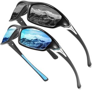 Perfectmiaoxuan Polarized sunglasses for men/women;HD pilot lenses light frame; Golf/driving/fishing/travel Eyewear