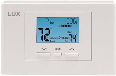 Lux LTX700U-A04 Programmable 7 Day Thermostat, 2 Heat, 1 Cool