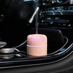 Unee Car Diffuser ,USB Car Diffusers for Essential Oil 100ml Diffuser Humidifier Aromatherapy Diffusers(Pink)