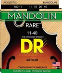 DR Strings Mandolin: 11, 15, 26, 40