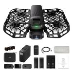 HOVERAir X1 PRO 4K Action Flying Camera, Foldable Drone with Camera with 26Mph Follow Speed, 15+ Fully Automatic Flight Modes, Fly Anywhere with OmniTerrain, SmoothCapture 2.0(Skiing Combo)