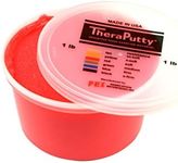 CanDo Sparkle Theraputty - 1 lb - Red - Soft