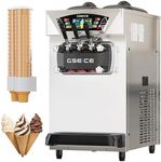 Commercial Ice Cream Maker, 6.8-8.4