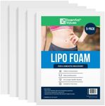 Lipo Foam Pads 5 Pack - Foam Boards for Lipo Recovery - Lipo Wraps for Stomach by Essential Values