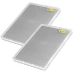 SF Collection Fly Boxes A5 Large Capacity Fly Fishing Box Clear Lid Tube Foam Flies Box 2PCS