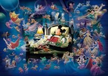 Tenyo Disney Mickey's Dream Fantasy 500 Piece Glow in The Dark Jigsaw Puzzle