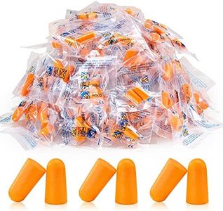 50 Pairs Earplugs for Noise Canceling Ear Plugs for Sleep Work Snoring Sound Canceling Blocking Construction Loud Noise Reducing Soft Foam Earplugs