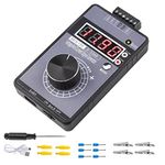 Adjustable 4-20mA Signal Generator Current Voltage Analog Simulator 0-10V/0-22mA Signal Sources for Value Adjusting PLC Controller Panel LED Testing Calibration