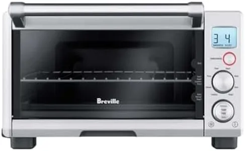 Breville BOV650XL the Compact Smart Oven Countertop Toaster Oven, Brushed Stainless Steel