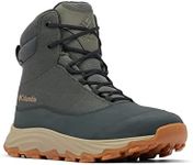 Columbia Men's Expeditionist Protect Omni-Heat Snow Boot, Gravel/Dark Moss, 9