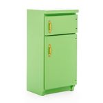 Odoria 1/12 Scale Dolls House Miniature Kitchen Fridge Dollhouse Accessories, Green