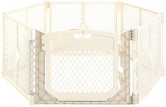 North States Superyard Ultimate Indoor/Outdoor 6-Panel Baby Play Yard. Carrying Strap. Freestanding 18.5 sq. ft. Enclosure