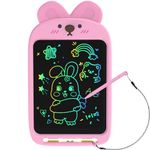 CHAFEGY LCD Writing Tablet for Kids Toddler Toys, 10 Inch Electronic Erasable Reusable Doodle Board Drawing Pad, Learning Toy as Christmas Birthday Gift for Boys Girls 3-8 Years Old (Rabbit)