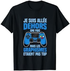 Gamer Les Graphismes Etaient Pas Top Gaming Jeux Vidéo T-Shirt