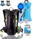 Hydration Pack Backpack with 2L Hydration Bladder and Insulated Cooler Bag, Camel Cooler Backpack for Hiking, Running, Cycling, Biking, MTB > Water Daypack Backpack Suitable for Men, Women and Kids