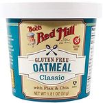 Bobs Red Mill Gluten Free Classic Oatmeal Cup, 51 grams, 12 count